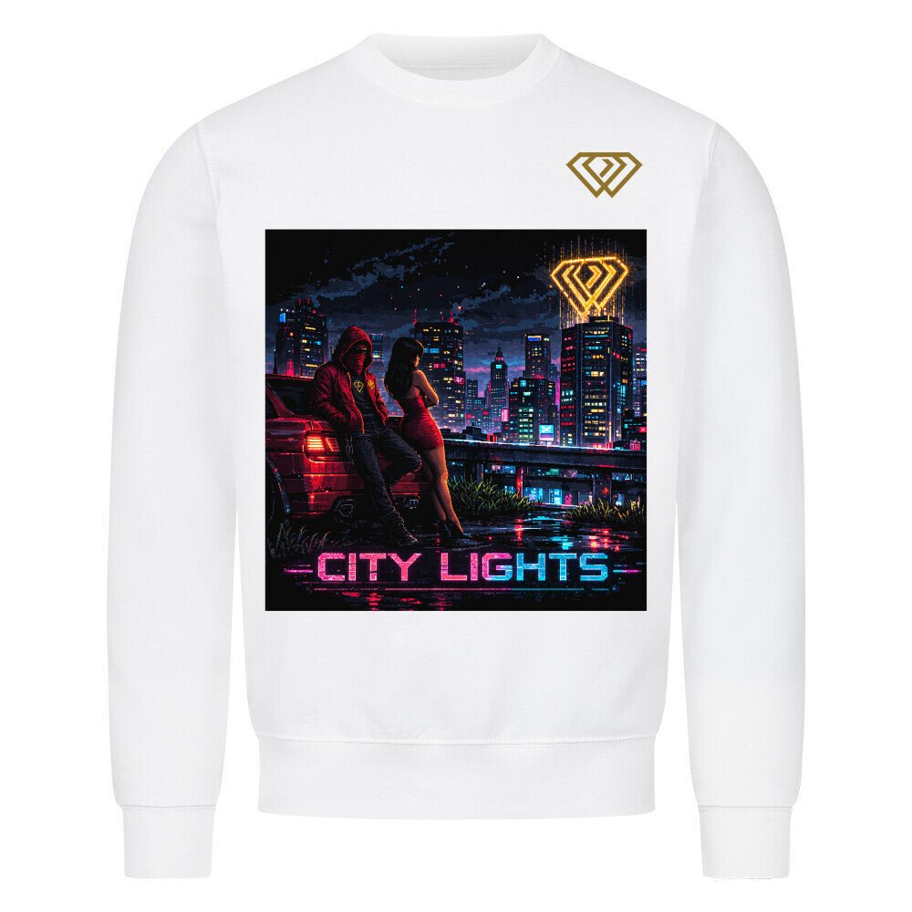 Streetwear Sweatshirt Unisex – CITY LIGHTS (HD01) - Hustler Design
