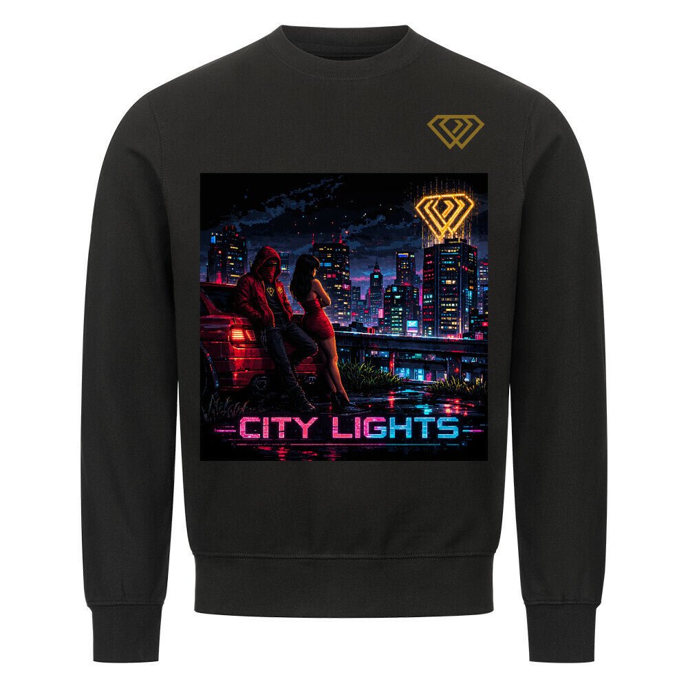 Streetwear Sweatshirt Unisex – CITY LIGHTS (HD01) - Hustler Design