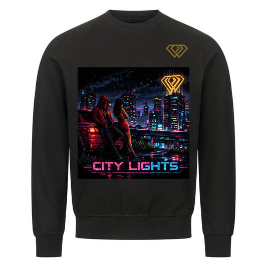 Streetwear Sweatshirt Unisex – CITY LIGHTS (HD01) - Hustler Design