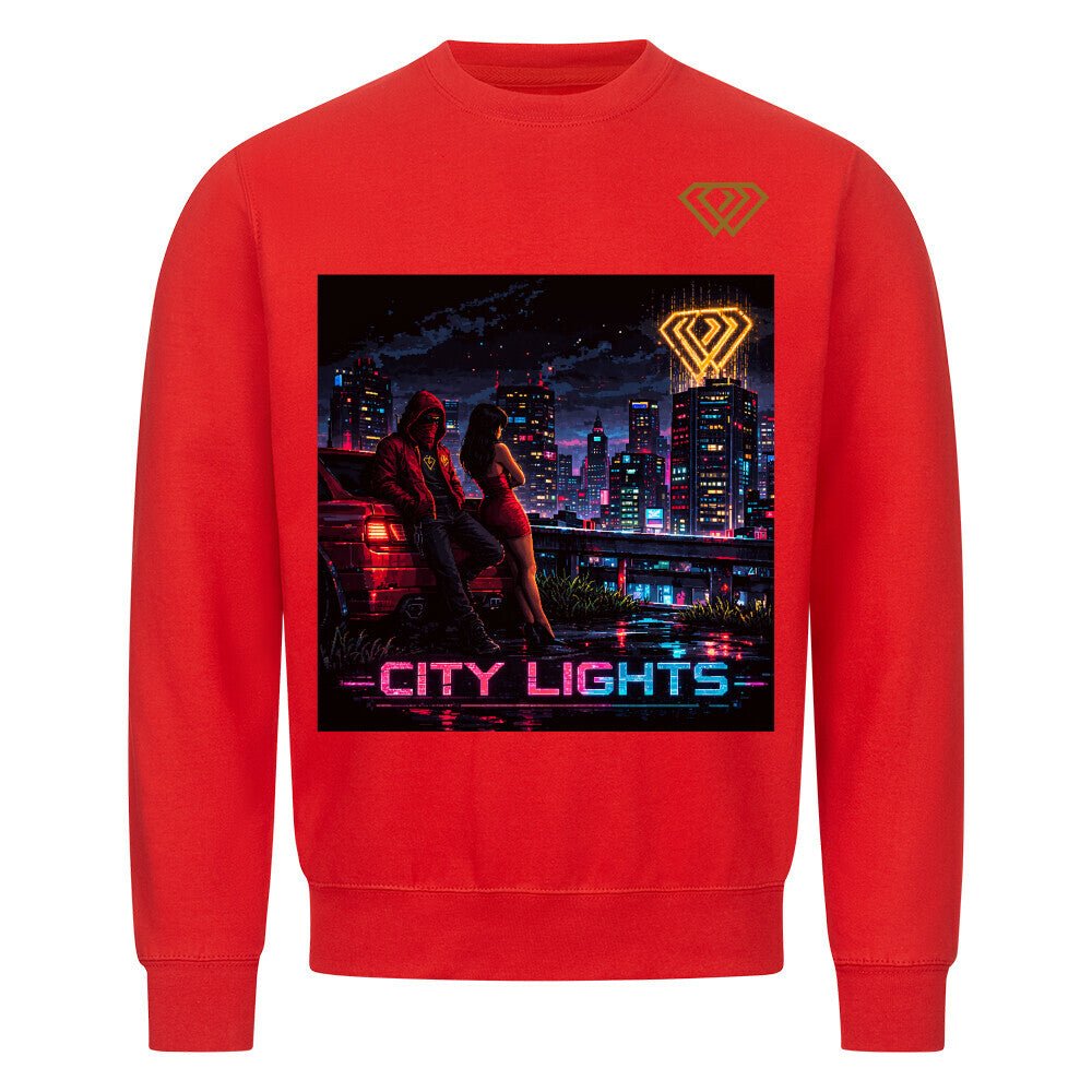 Streetwear Sweatshirt Unisex – CITY LIGHTS (HD01) - Hustler Design