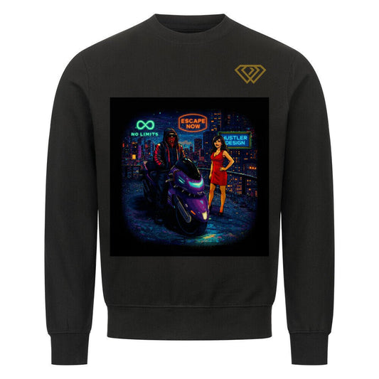 Streetwear Sweatshirt Unisex – ESCAPE NOW 3 (HD01) - Hustler Design
