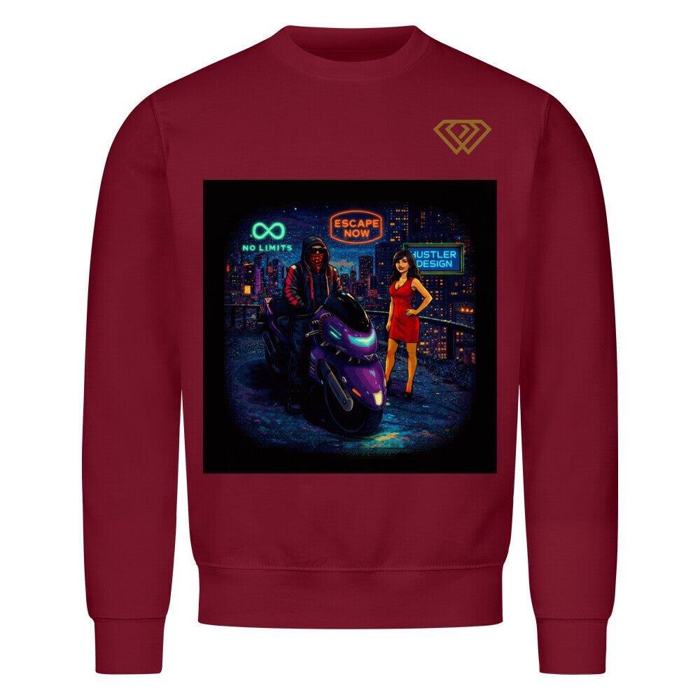 Streetwear Sweatshirt Unisex – ESCAPE NOW 3 (HD01) - Hustler Design