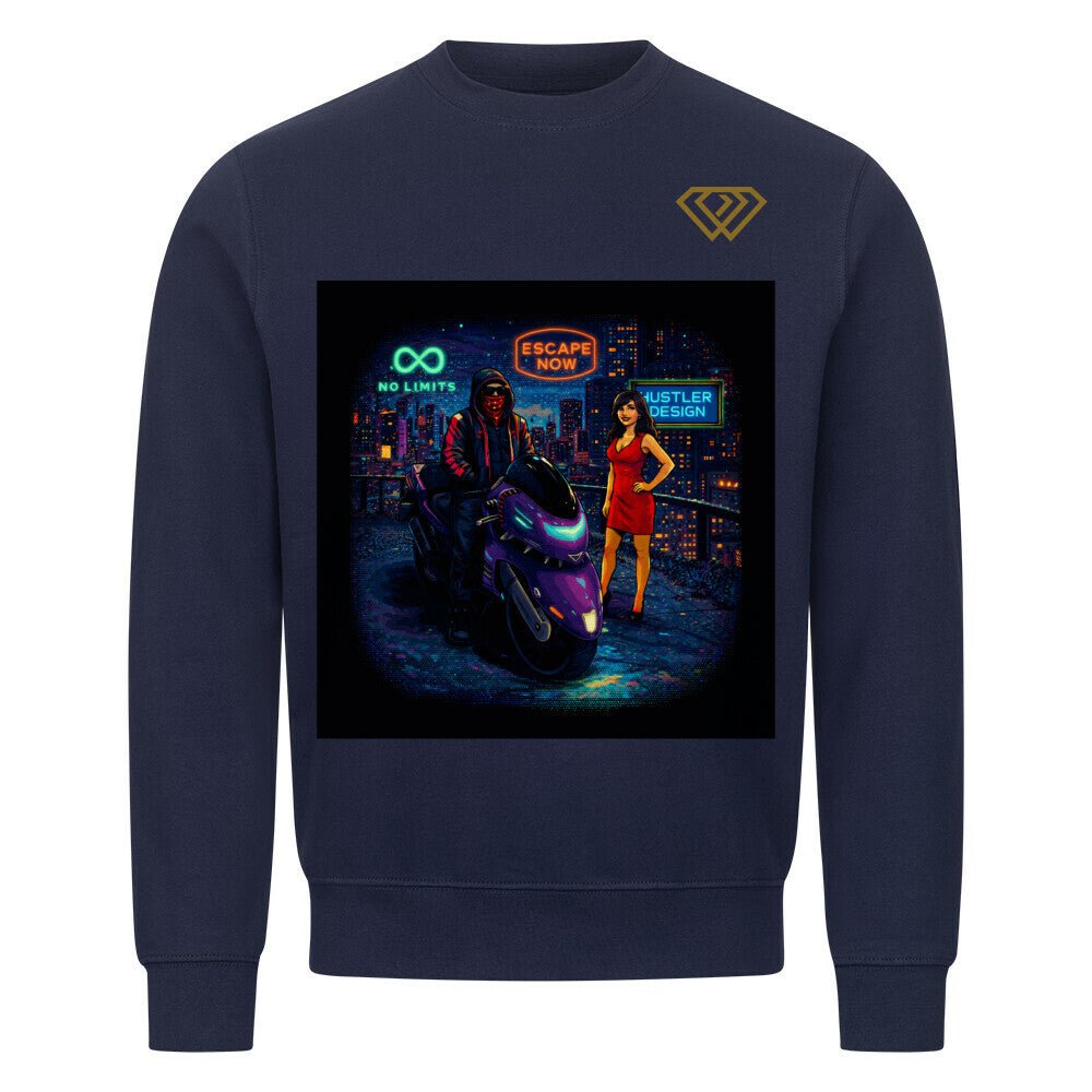Streetwear Sweatshirt Unisex – ESCAPE NOW 3 (HD01) - Hustler Design