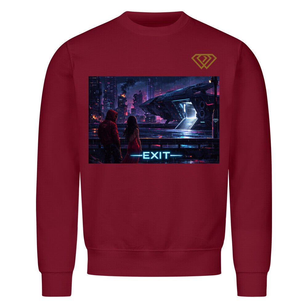 Streetwear Sweatshirt Unisex – EXIT 01 (HD01) - Hustler Design