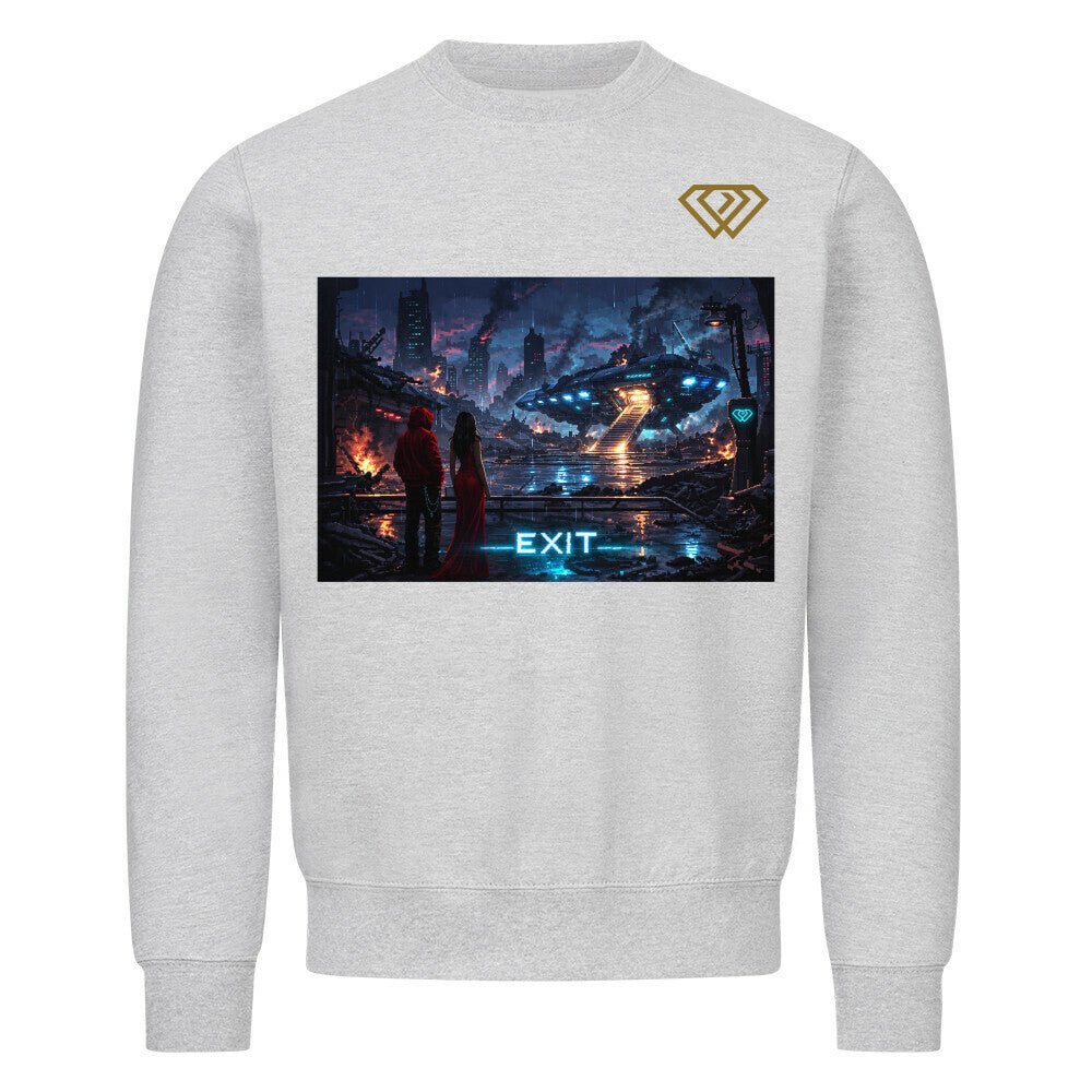 Streetwear Sweatshirt Unisex – EXIT (HD01) - Hustler Design