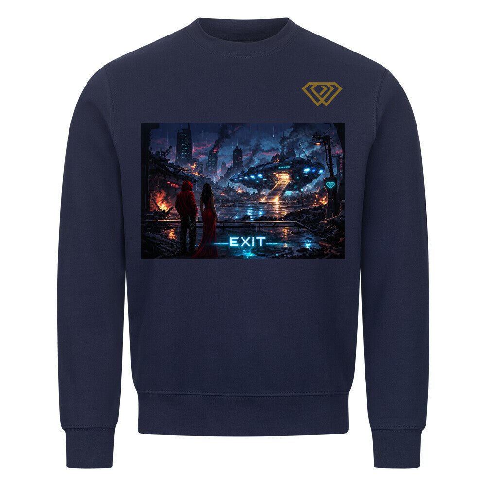 Streetwear Sweatshirt Unisex – EXIT (HD01) - Hustler Design