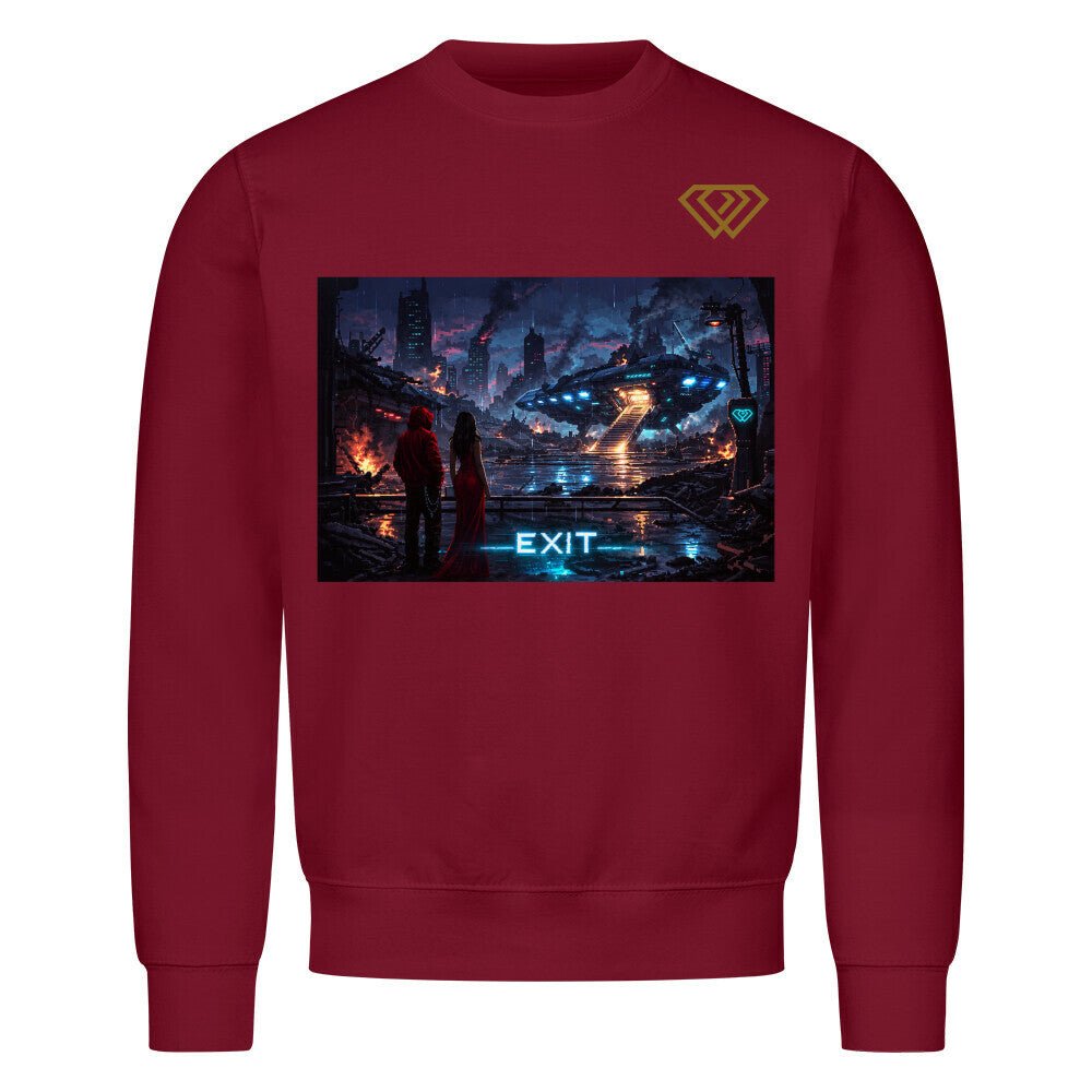 Streetwear Sweatshirt Unisex – EXIT (HD01) - Hustler Design