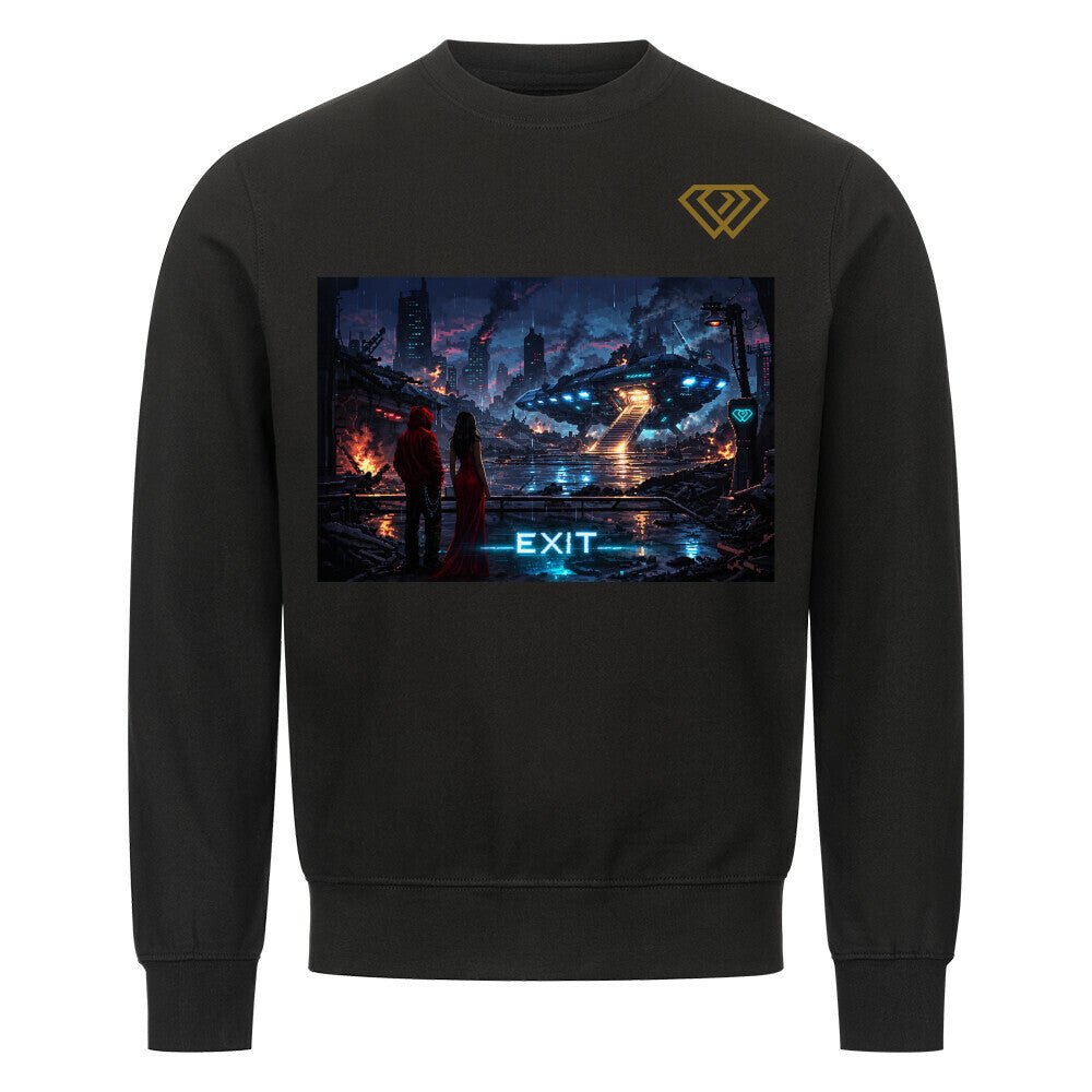 Streetwear Sweatshirt Unisex – EXIT (HD01) - Hustler Design
