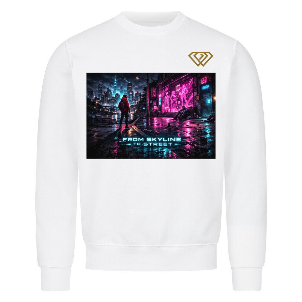 Streetwear Sweatshirt Unisex – FROM SKYLINE TO STREET 01 (HD01) - Hustler Design