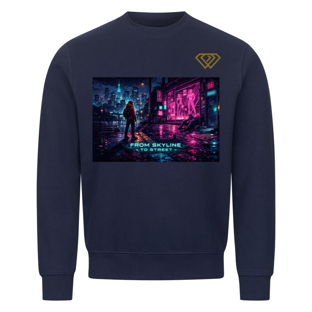 Streetwear Sweatshirt Unisex – FROM SKYLINE TO STREET (HD01) - Hustler Design