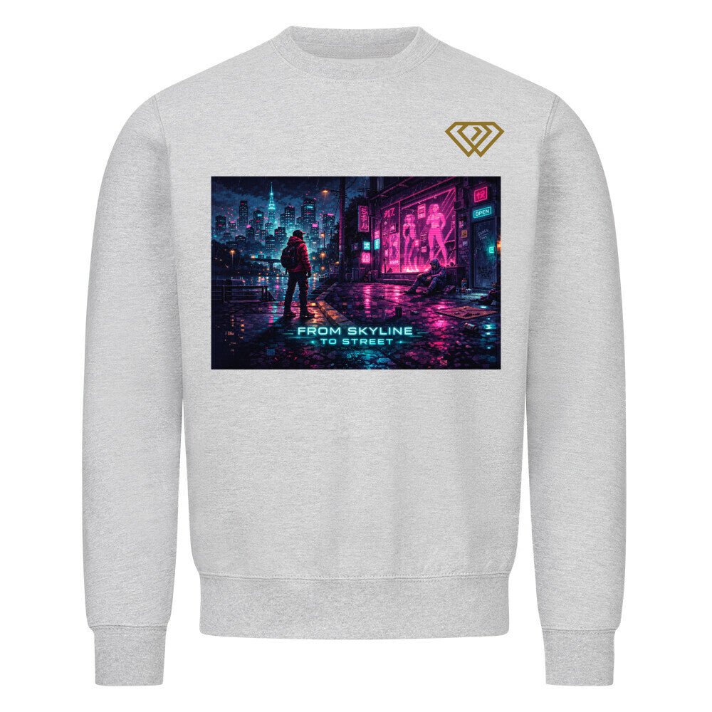 Streetwear Sweatshirt Unisex – FROM SKYLINE TO STREET (HD01) - Hustler Design