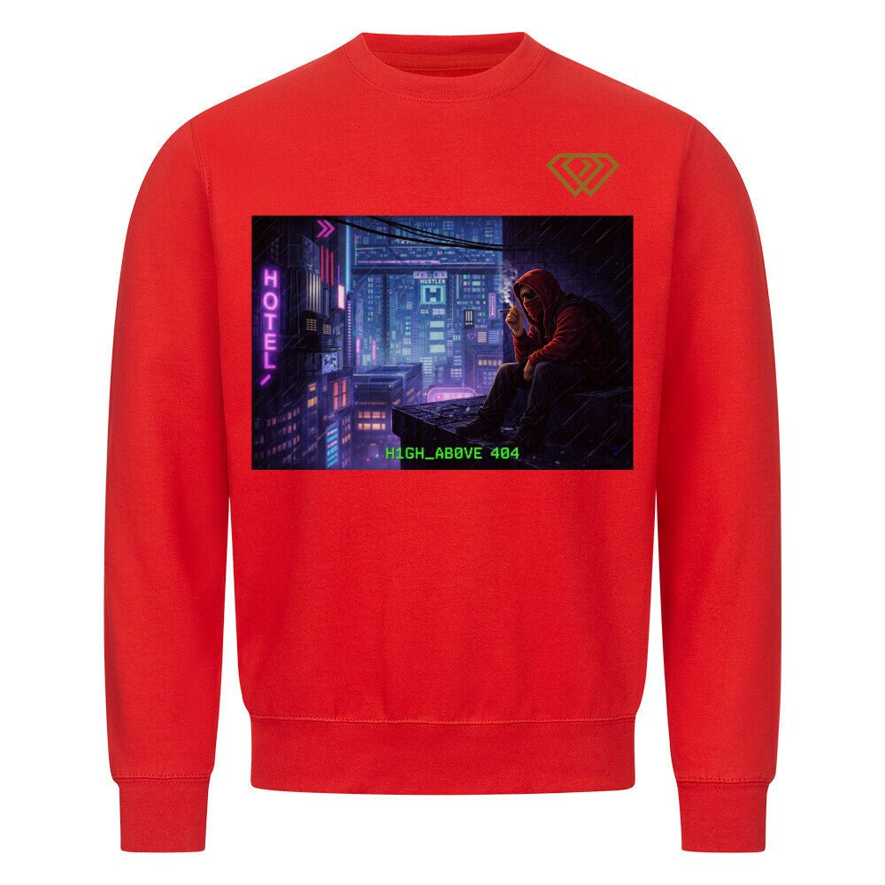 Streetwear Sweatshirt Unisex – HIGH_ABOVE 404 (HD01) - Hustler Design