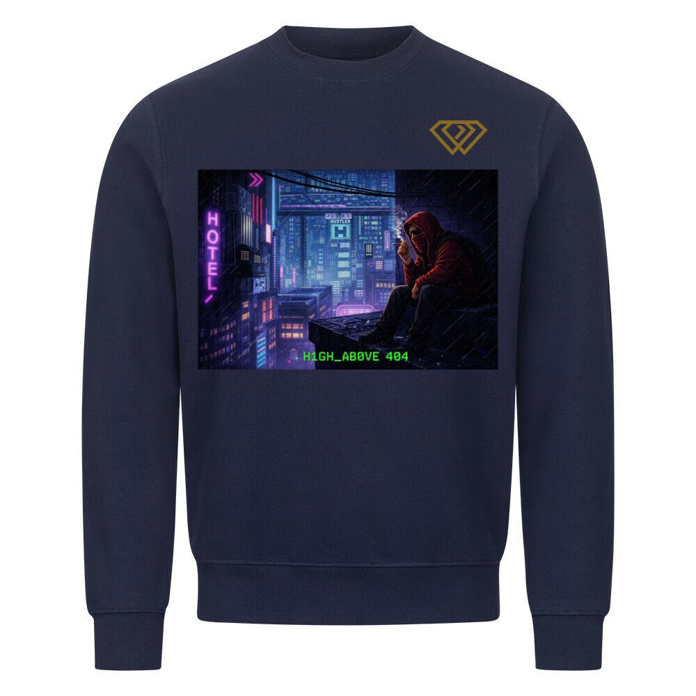 Streetwear Sweatshirt Unisex – HIGH_ABOVE 404 (HD01) - Hustler Design