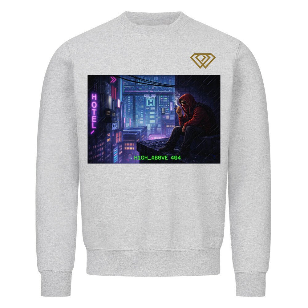 Streetwear Sweatshirt Unisex – HIGH_ABOVE 404 (HD01) - Hustler Design