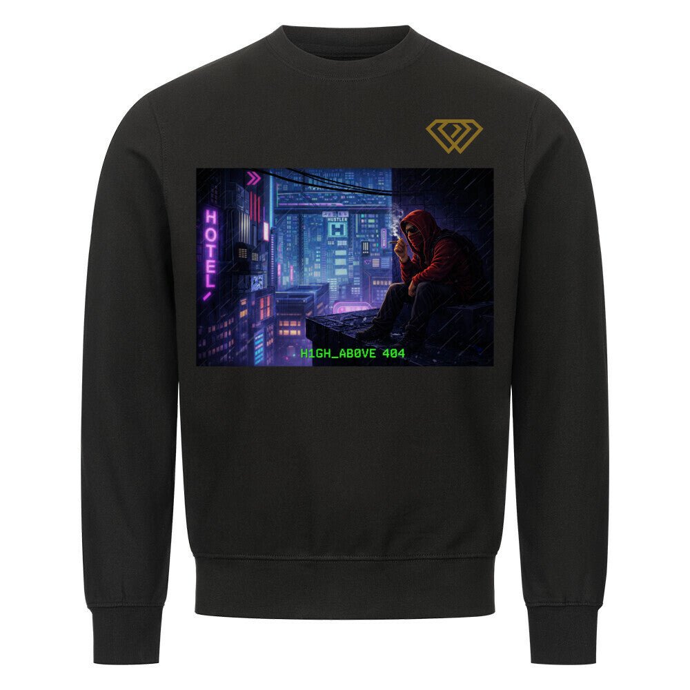 Streetwear Sweatshirt Unisex – HIGH_ABOVE 404 (HD01) - Hustler Design