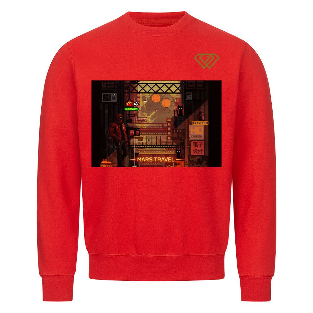 Streetwear Sweatshirt Unisex – MARS TRAVEL (HD01) - Hustler Design