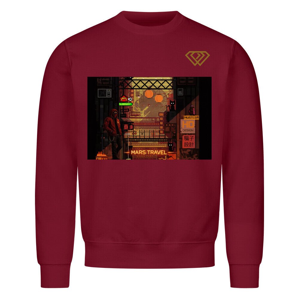 Streetwear Sweatshirt Unisex – MARS TRAVEL (HD01) - Hustler Design