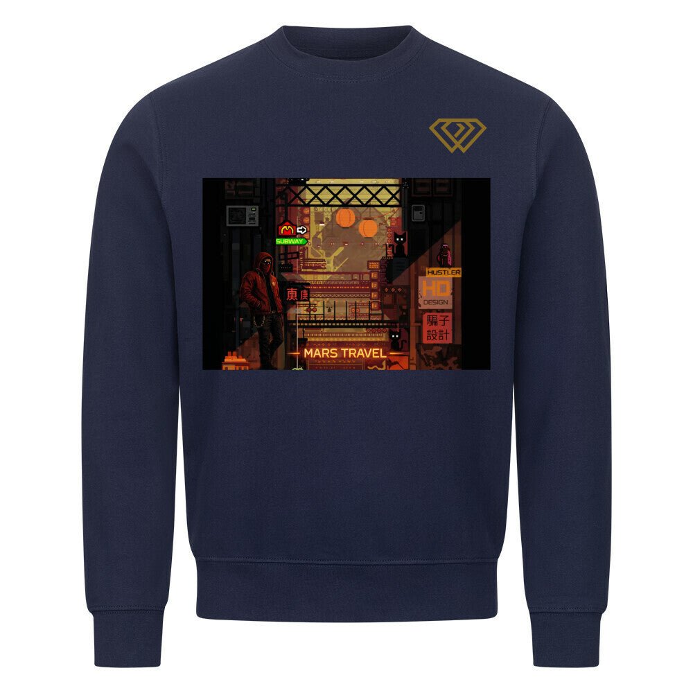 Streetwear Sweatshirt Unisex – MARS TRAVEL (HD01) - Hustler Design
