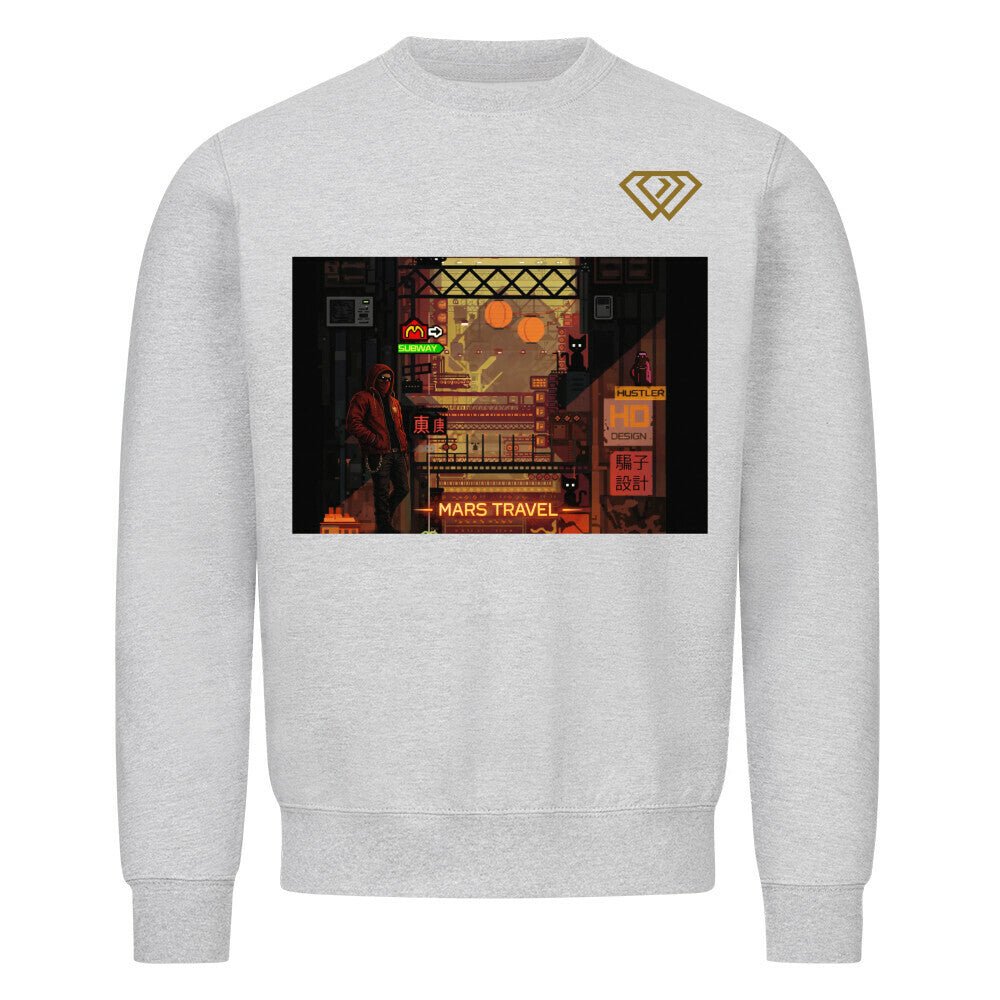 Streetwear Sweatshirt Unisex – MARS TRAVEL (HD01) - Hustler Design