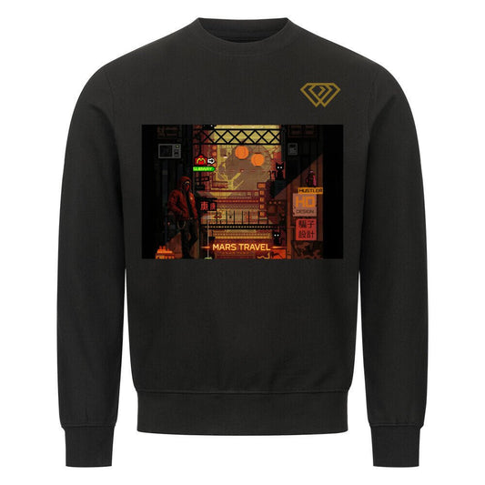 Streetwear Sweatshirt Unisex – MARS TRAVEL (HD01) - Hustler Design