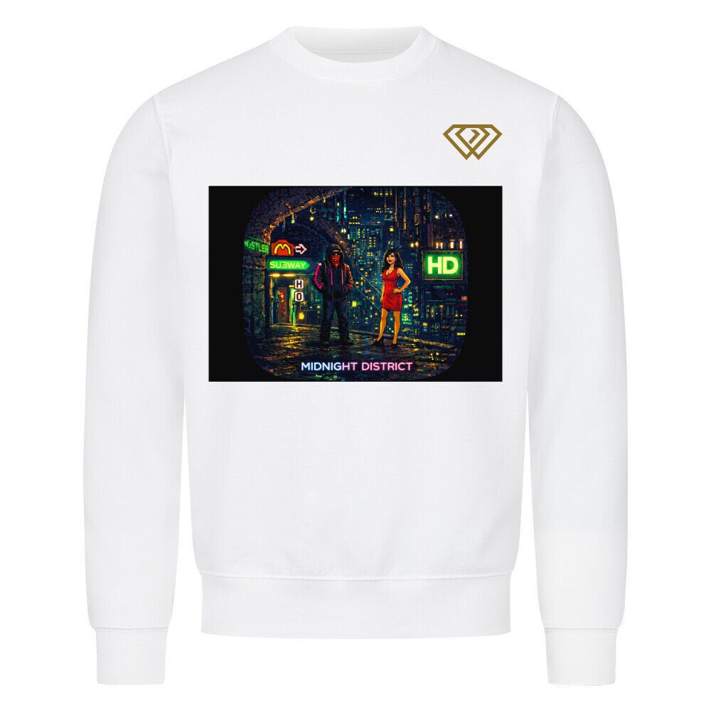 Streetwear Sweatshirt Unisex – MIDNIGHT DISTRICT (HD01) - Hustler Design