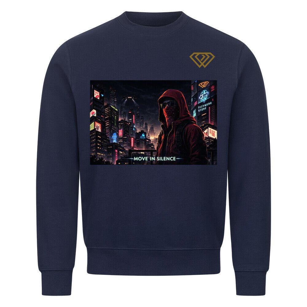 Streetwear Sweatshirt Unisex – MOVE IN SILENCE (HD01) - Hustler Design
