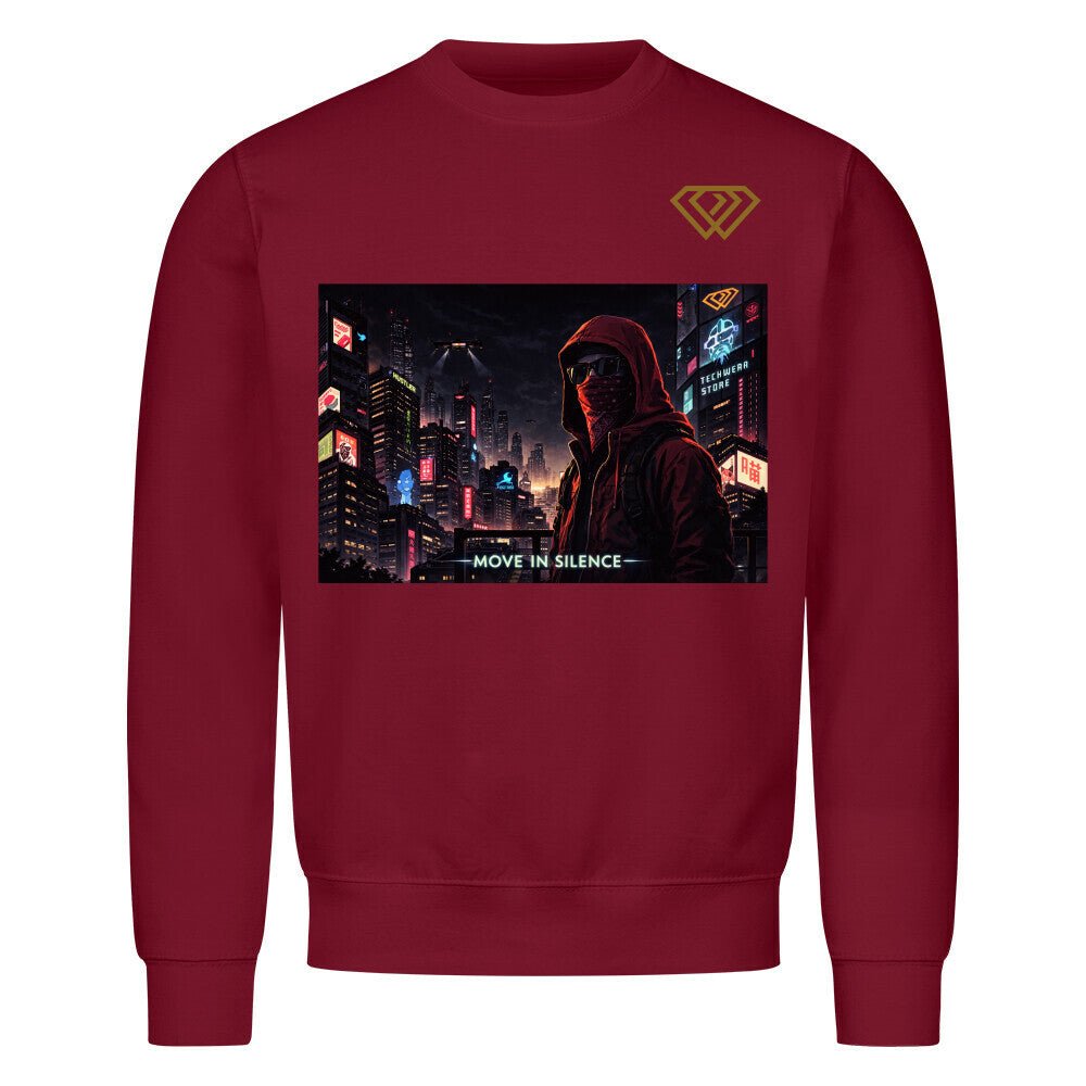 Streetwear Sweatshirt Unisex – MOVE IN SILENCE (HD01) - Hustler Design