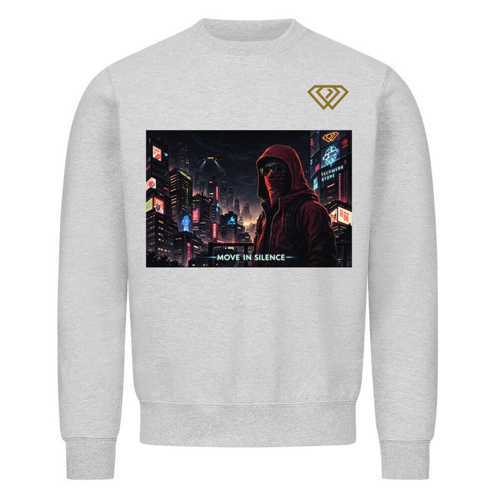 Streetwear Sweatshirt Unisex – MOVE IN SILENCE (HD01) - Hustler Design