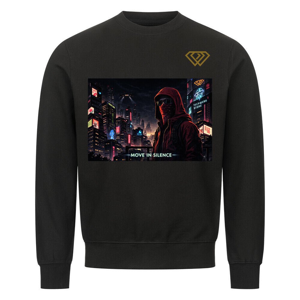 Streetwear Sweatshirt Unisex – MOVE IN SILENCE (HD01) - Hustler Design