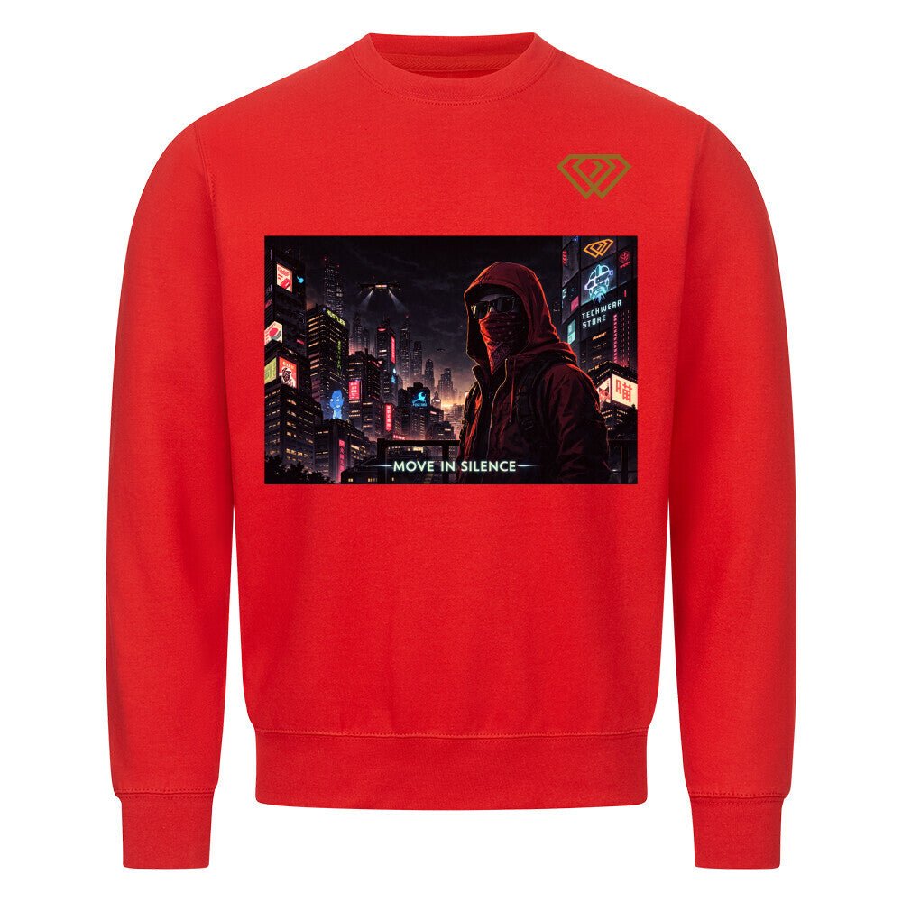 Streetwear Sweatshirt Unisex – MOVE IN SILENCE (HD01) - Hustler Design