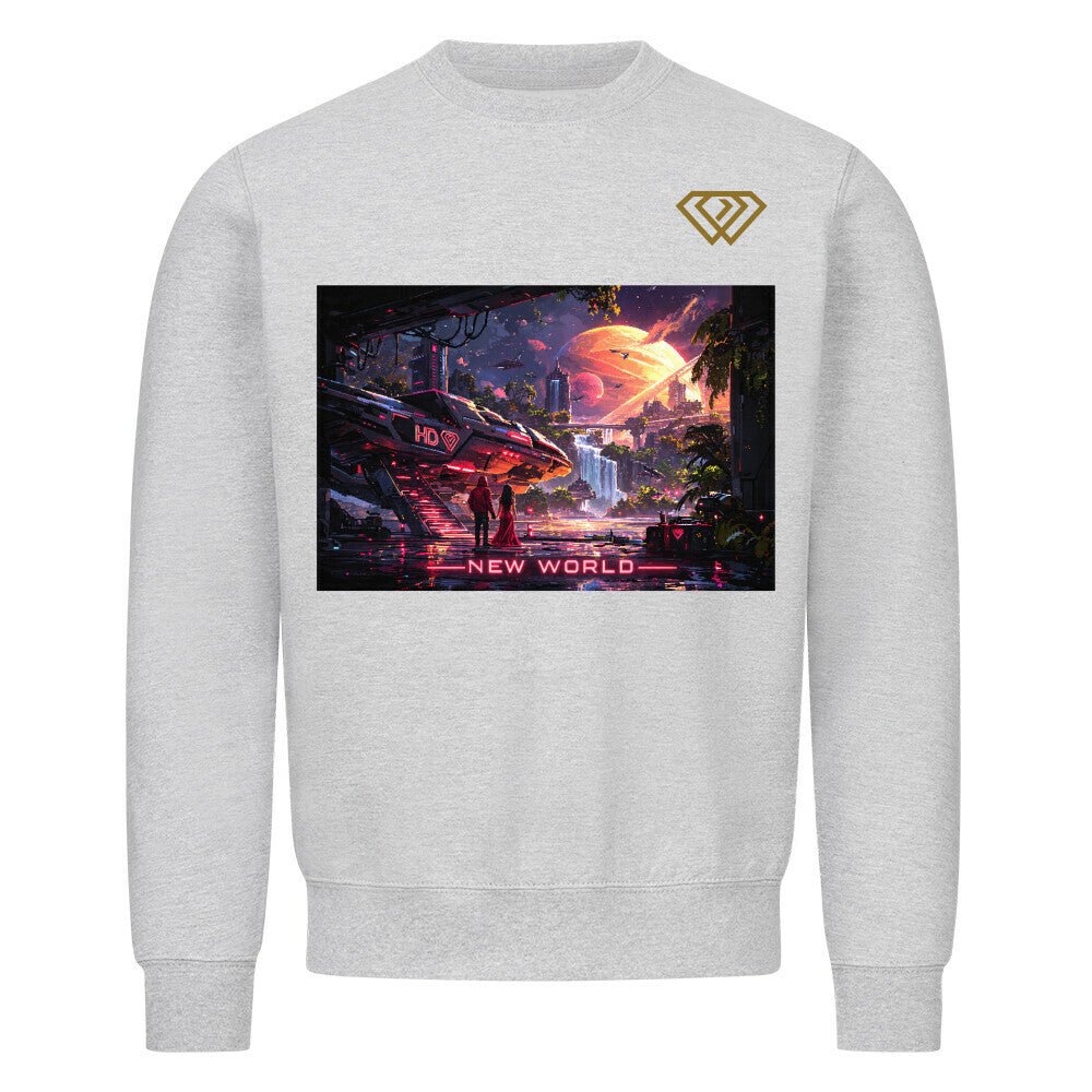 Streetwear Sweatshirt Unisex – NEW WORLD 01 (HD01) - Hustler Design