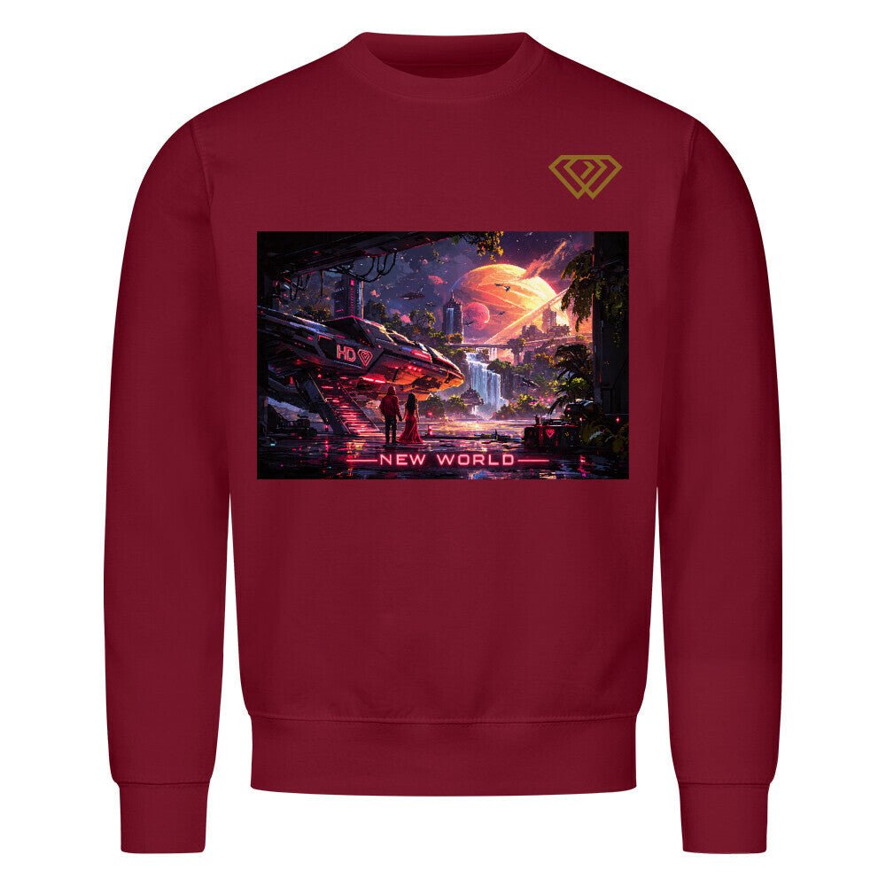Streetwear Sweatshirt Unisex – NEW WORLD 01 (HD01) - Hustler Design