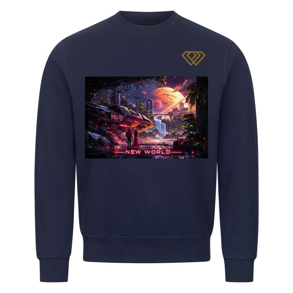 Streetwear Sweatshirt Unisex – NEW WORLD 01 (HD01) - Hustler Design