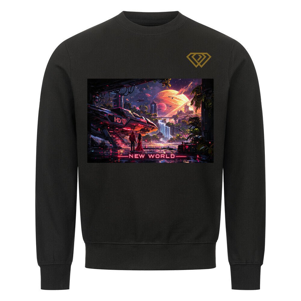 Streetwear Sweatshirt Unisex – NEW WORLD 01 (HD01) - Hustler Design