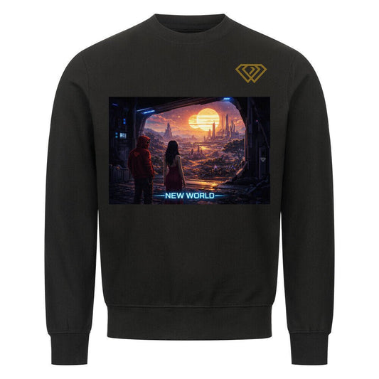 Streetwear Sweatshirt Unisex – NEW WORLD (HD01) - Hustler Design