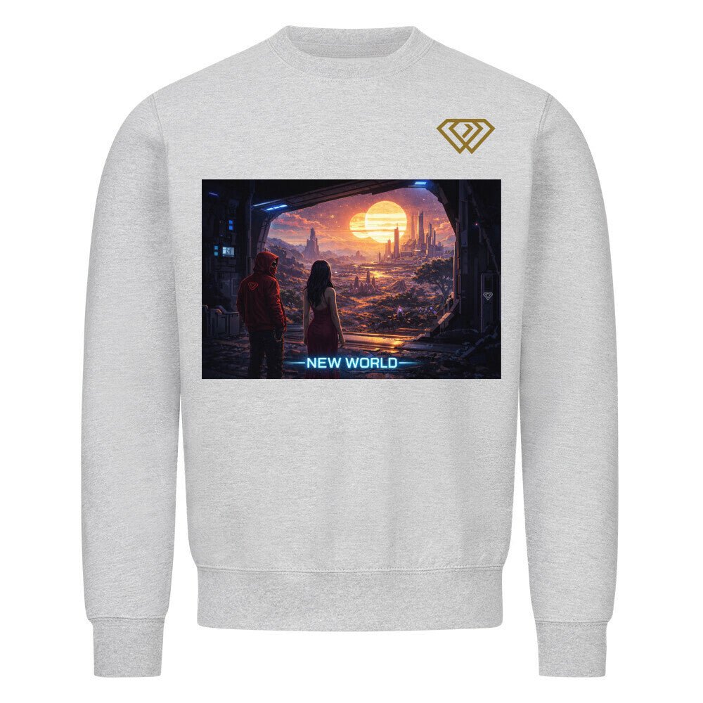 Streetwear Sweatshirt Unisex – NEW WORLD (HD01) - Hustler Design