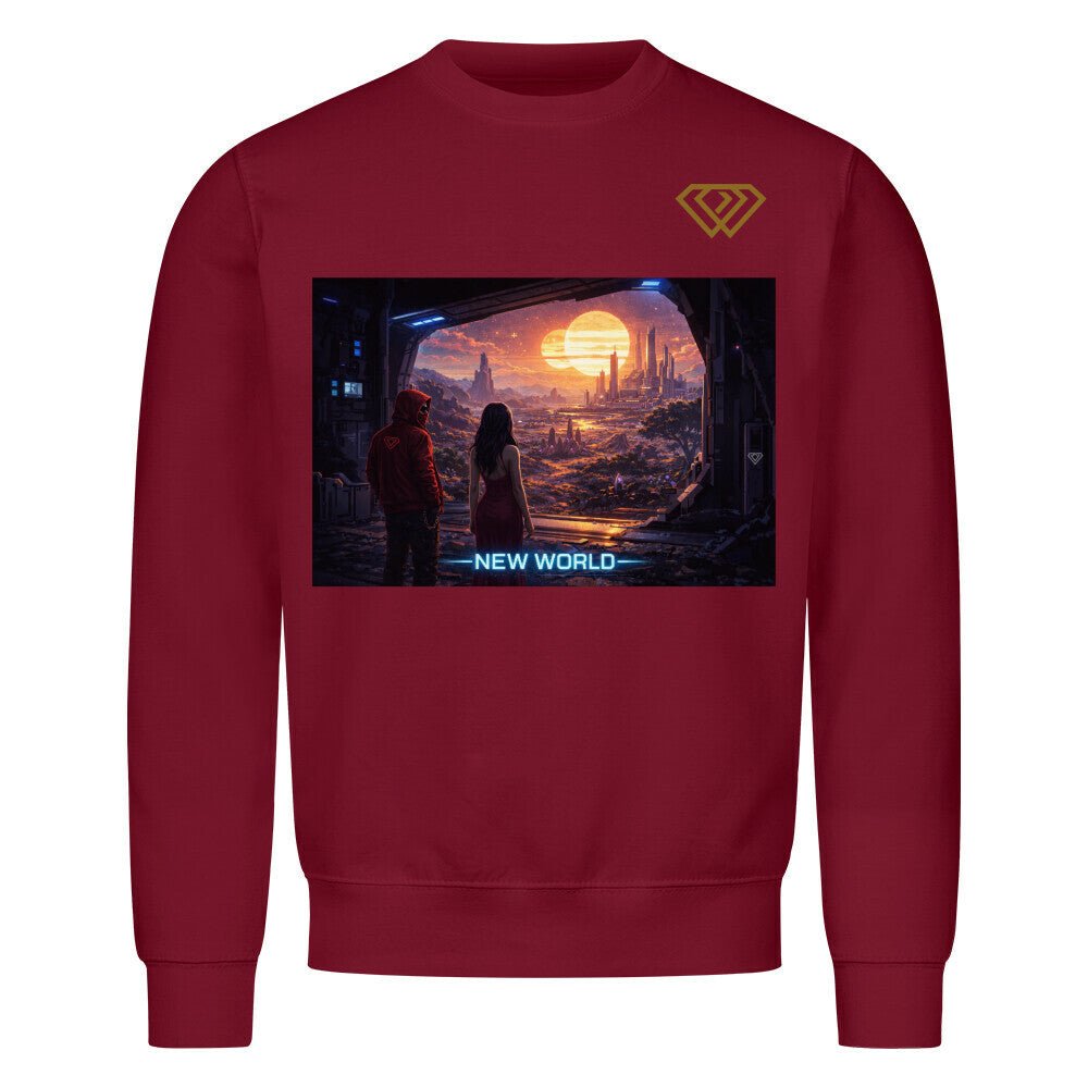 Streetwear Sweatshirt Unisex – NEW WORLD (HD01) - Hustler Design
