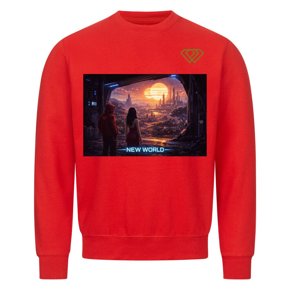 Streetwear Sweatshirt Unisex – NEW WORLD (HD01) - Hustler Design