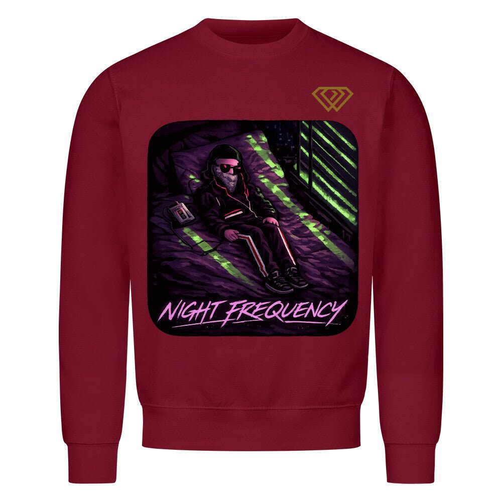 Streetwear Sweatshirt Unisex – NIGHT FREQUENCY (HD01) - Hustler Design
