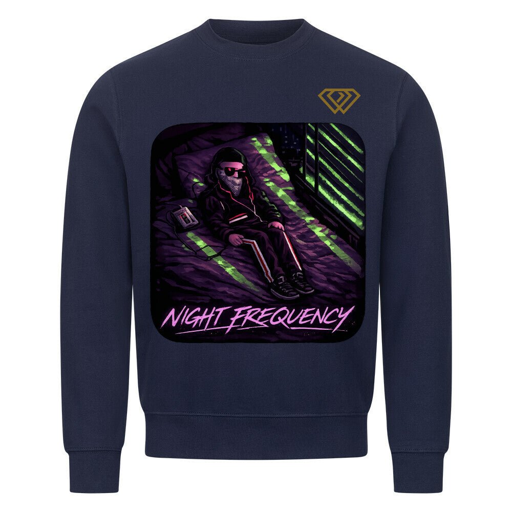 Streetwear Sweatshirt Unisex – NIGHT FREQUENCY (HD01) - Hustler Design