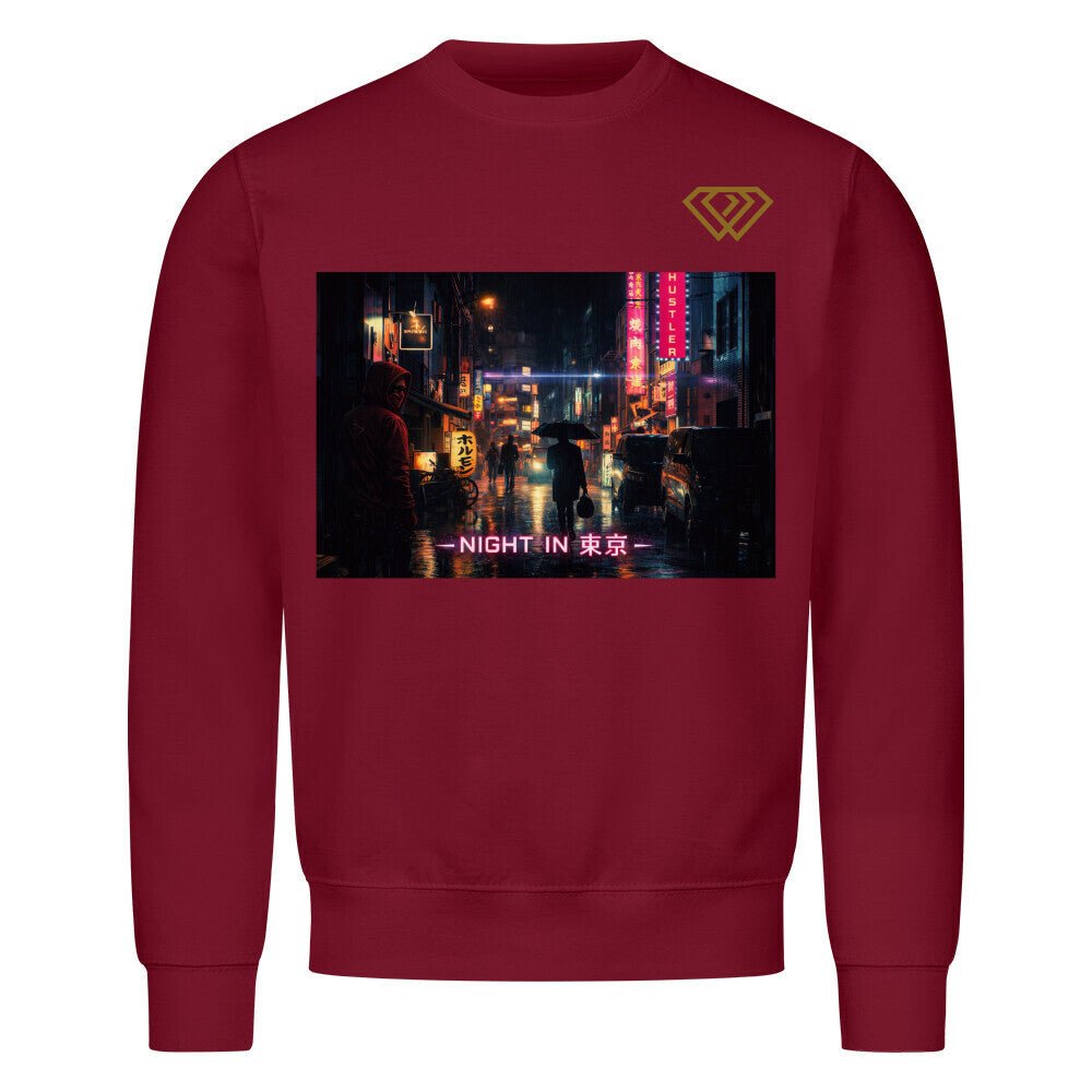 Streetwear Sweatshirt Unisex – NIGHT IN 中国 (HD01) - Hustler Design