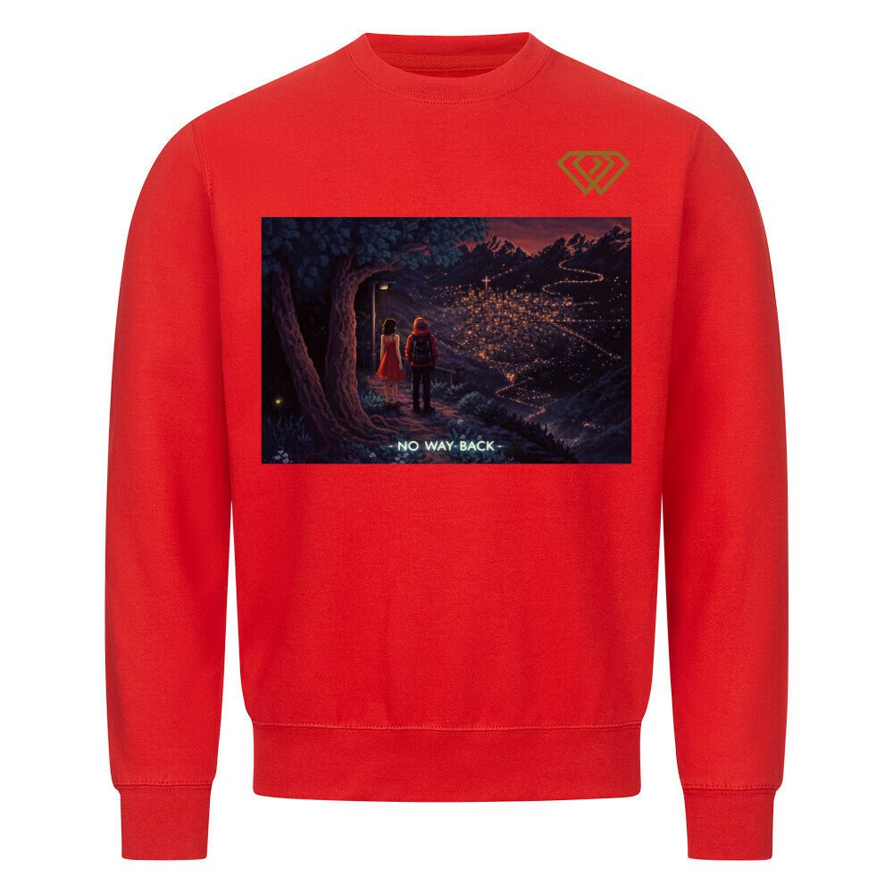 Streetwear Sweatshirt Unisex – NO WAY BACK (HD01) - Hustler Design