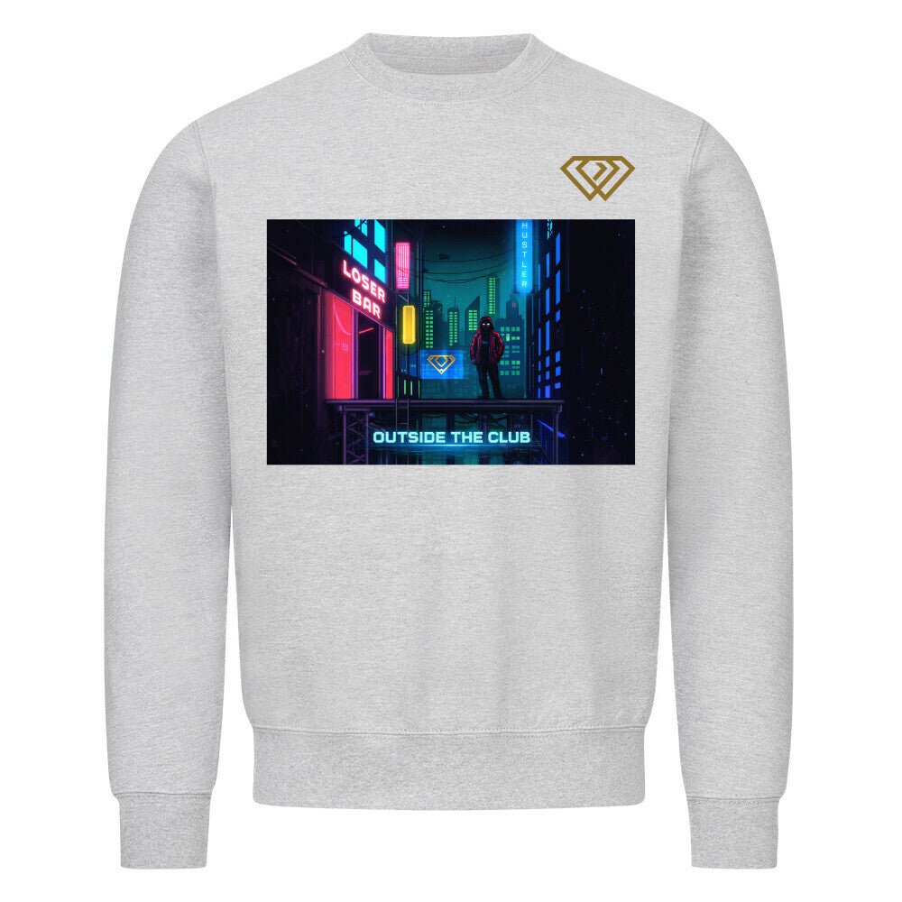 Streetwear Sweatshirt Unisex – OUTSIDE THE CLUB (HD01) - Hustler Design