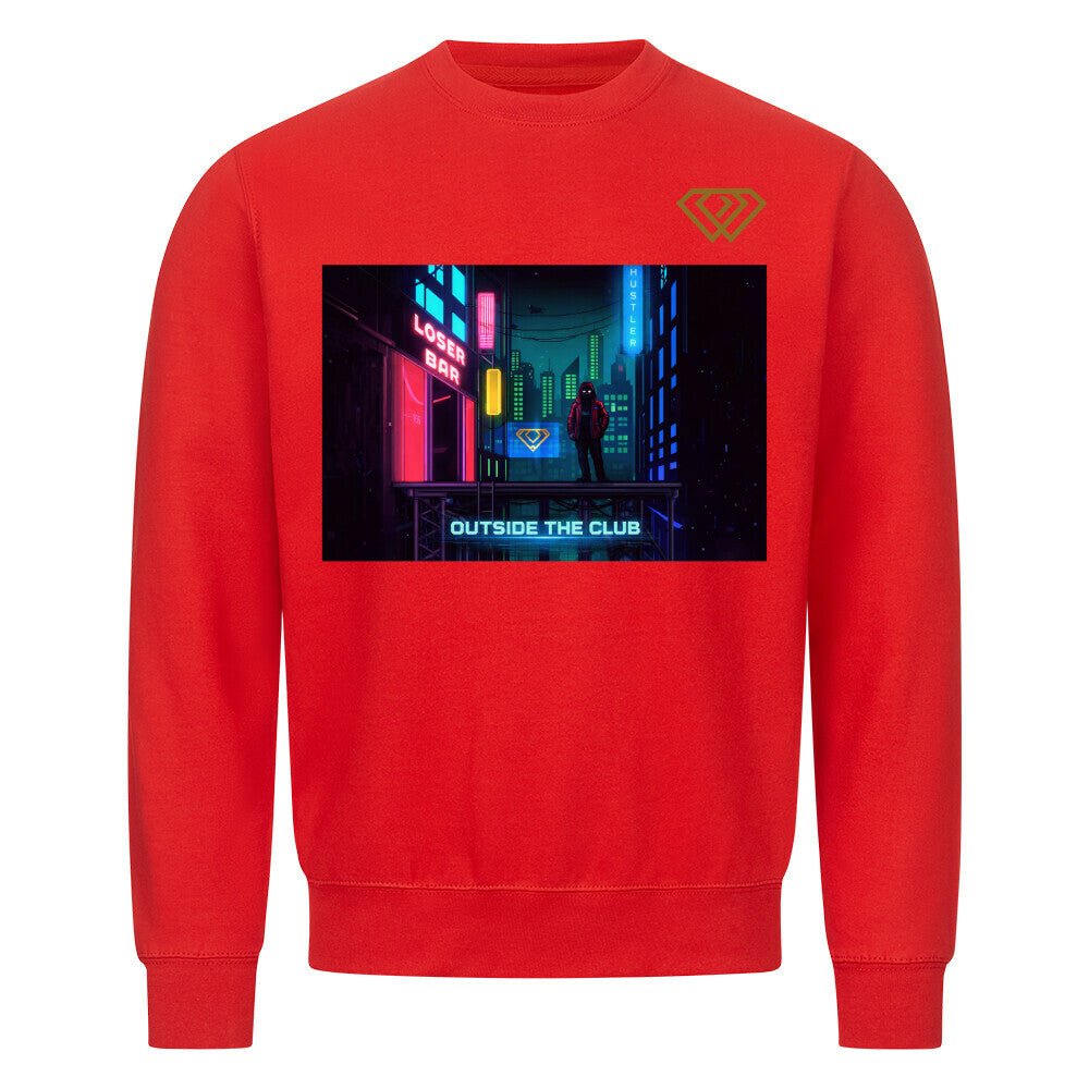 Streetwear Sweatshirt Unisex – OUTSIDE THE CLUB (HD01) - Hustler Design