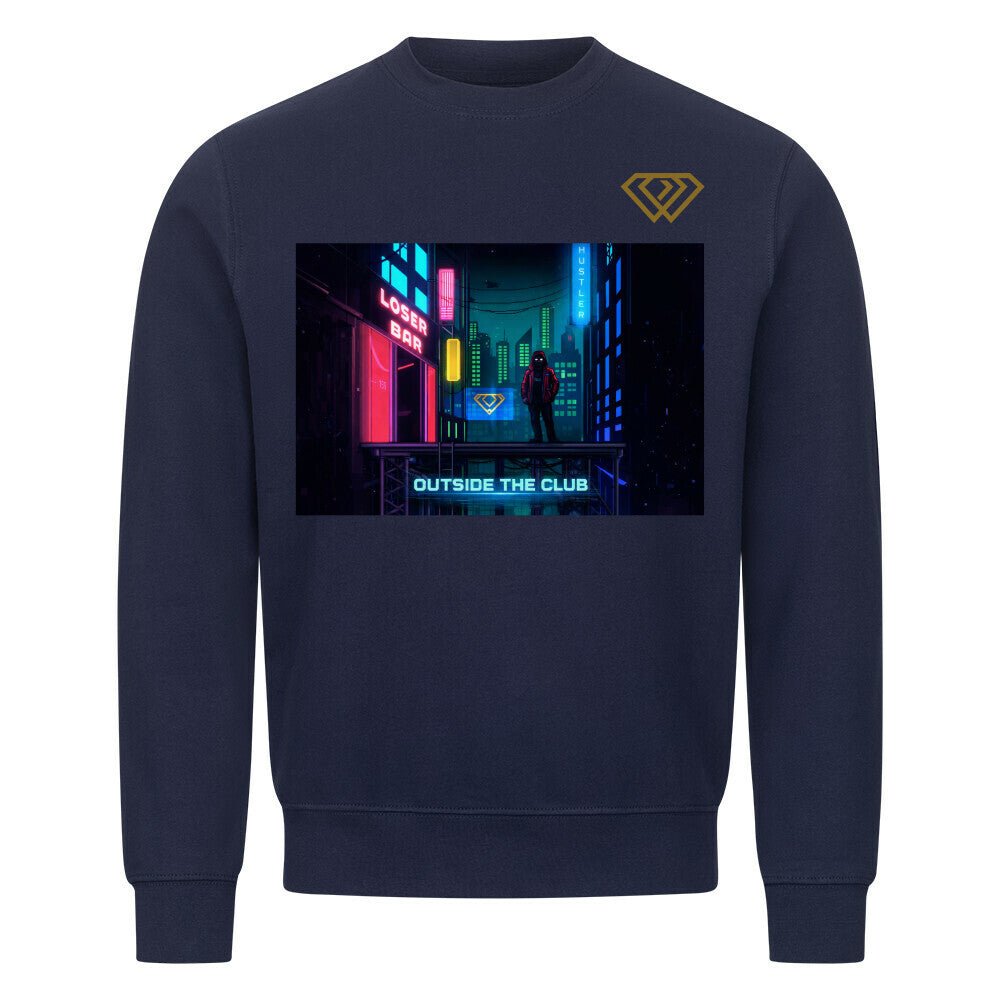 Streetwear Sweatshirt Unisex – OUTSIDE THE CLUB (HD01) - Hustler Design