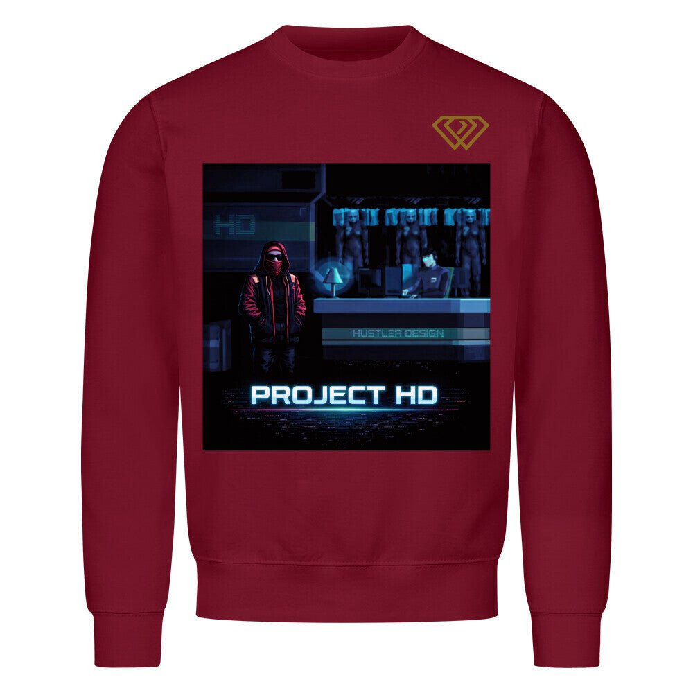 Streetwear Sweatshirt Unisex –PROJEKT HD (HD01) - Hustler Design