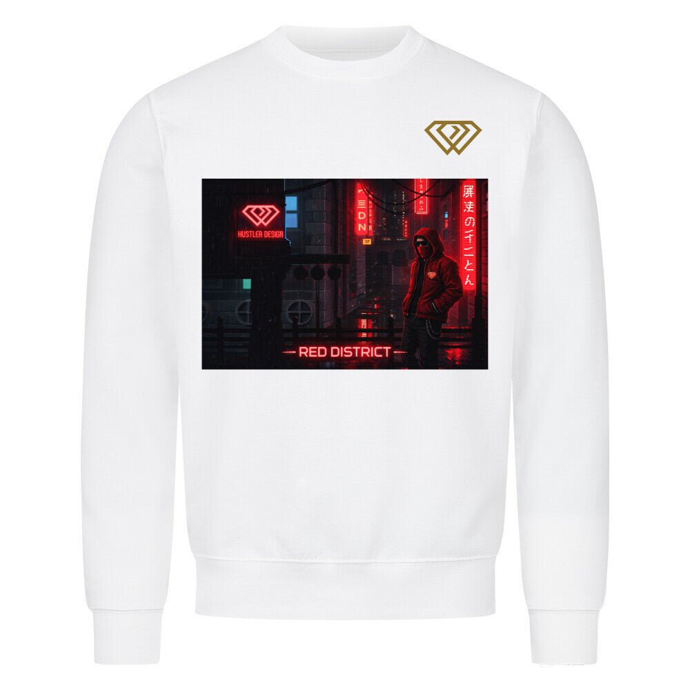 Streetwear Sweatshirt Unisex – RED DISTRICT (HD01) - Hustler Design