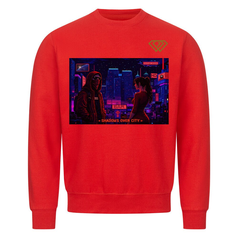 Streetwear Sweatshirt Unisex – SHADOWS OVER CITY (HD01) - Hustler Design