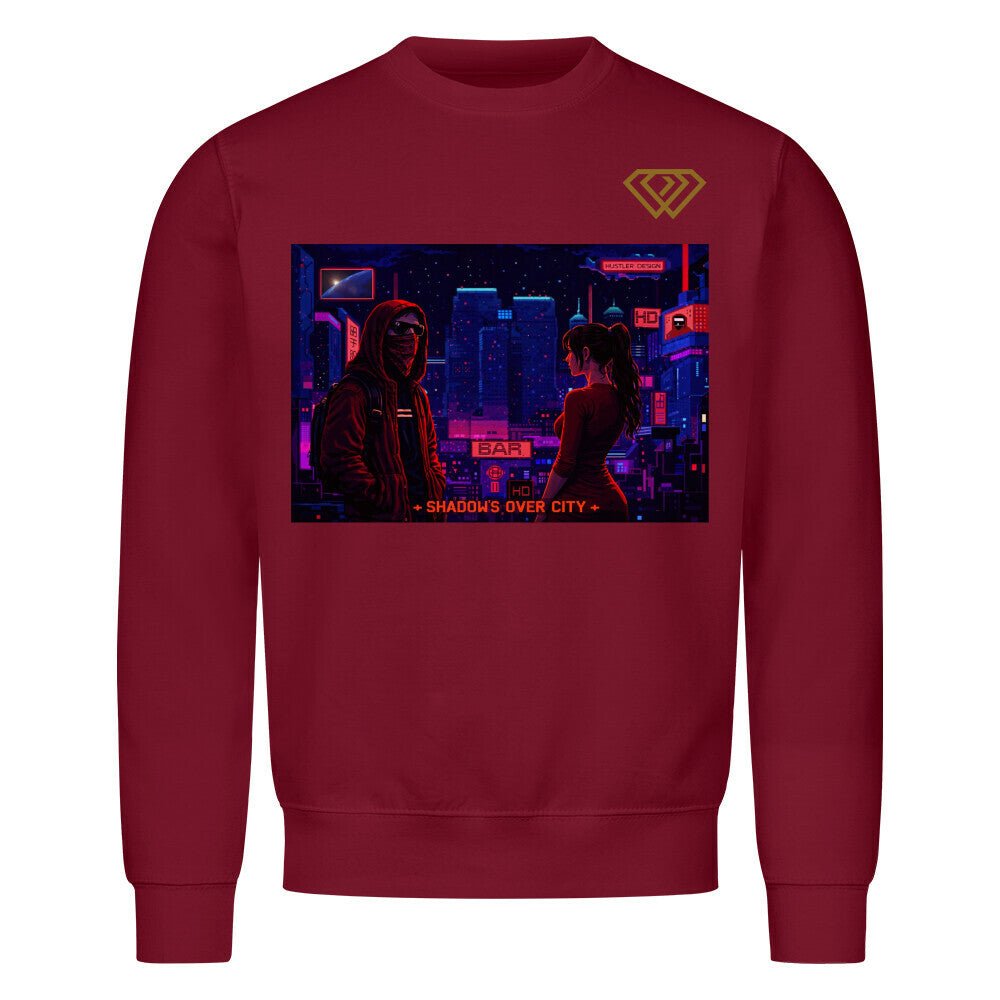 Streetwear Sweatshirt Unisex – SHADOWS OVER CITY (HD01) - Hustler Design