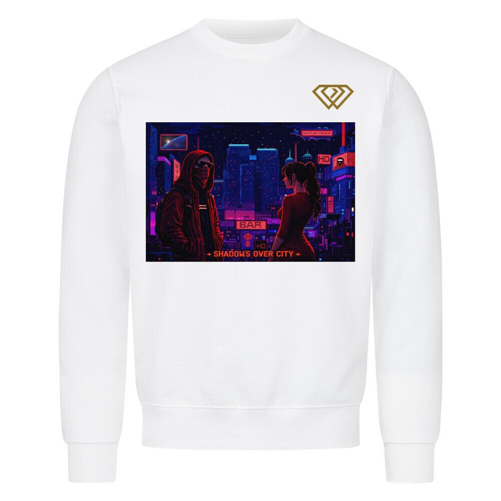 Streetwear Sweatshirt Unisex – SHADOWS OVER CITY (HD01) - Hustler Design